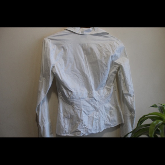 🌟3/$20 White Ice Collared Blouse - Picture 6 of 7